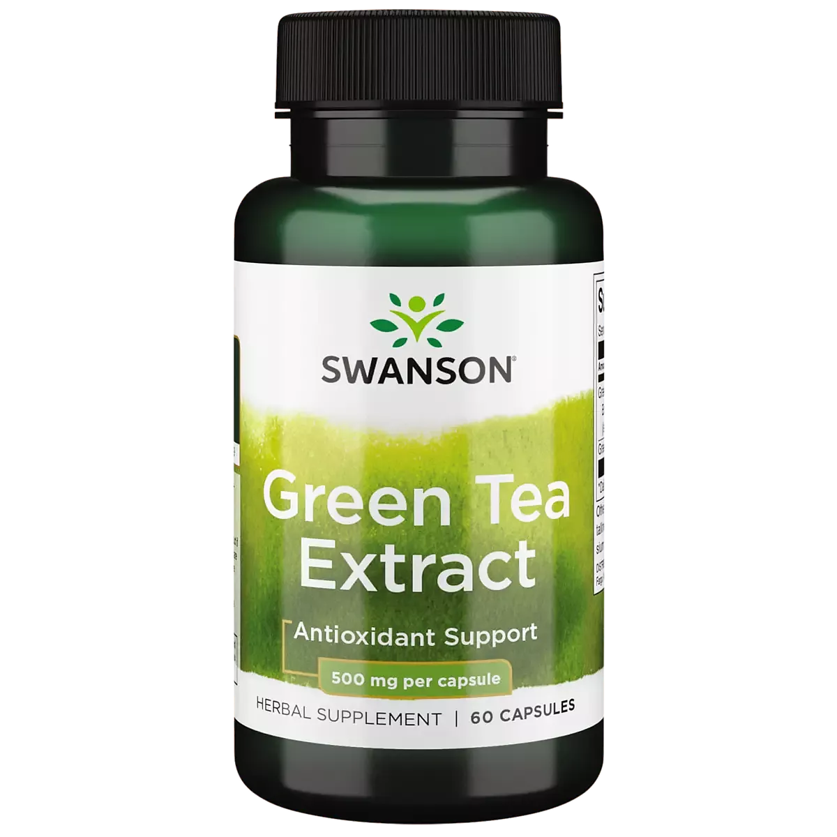 Swanson Green Tea Extract 60 Capsules